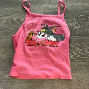 Tom and Jerry crop top